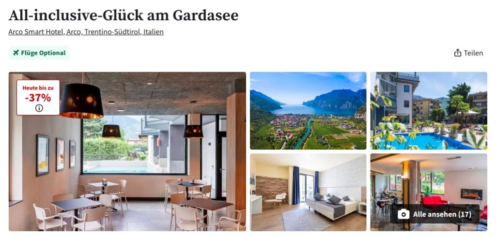 Gardasee All Inclusive Urlaub