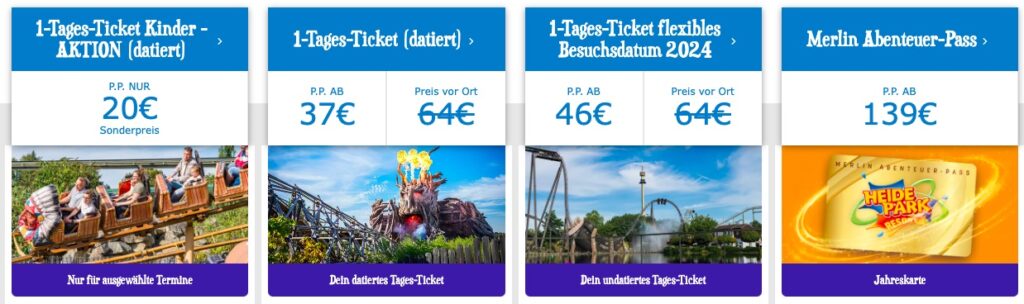 Heide Park Eintritt