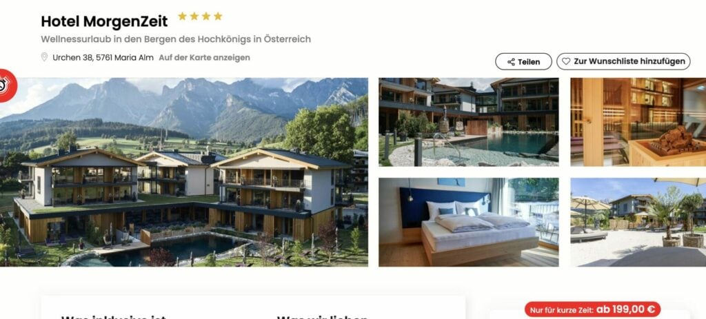 Österreich Wellnessurlaub