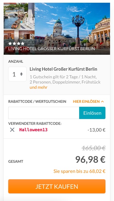 Animod Hotelgutschein