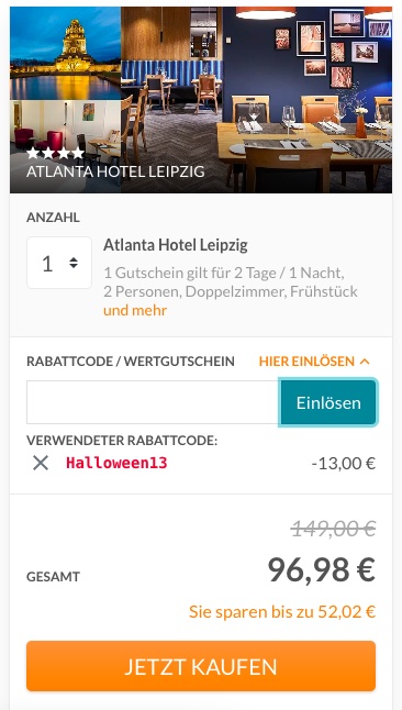 Animod Hotelgutschein