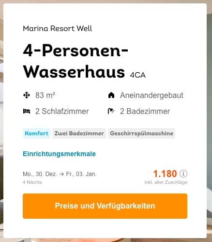 Auszeit in Holland: 4 Tage am Wasser ab 63€ p.P.