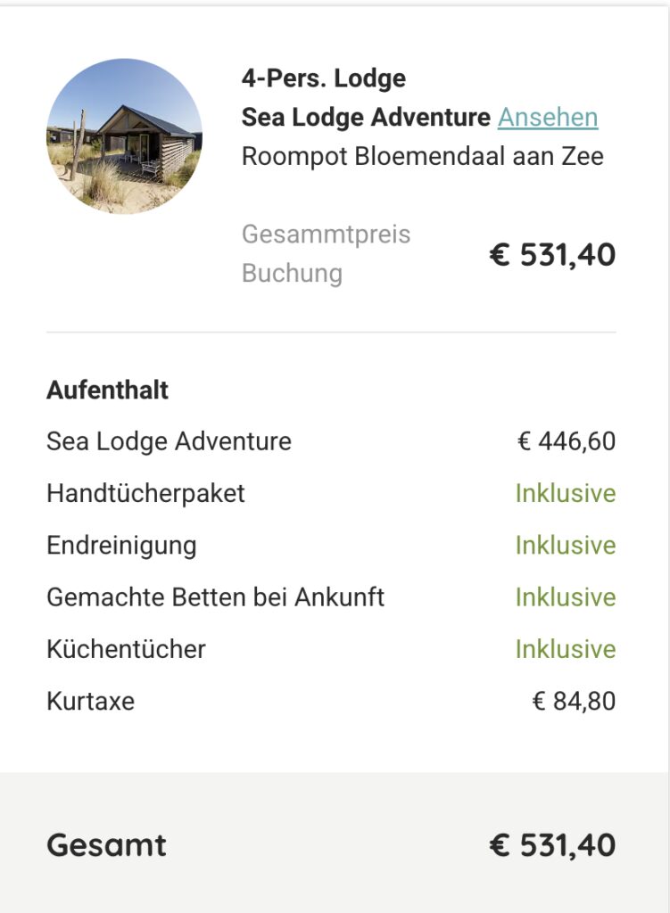 Holland Kurzurlaub: 5 Tage im Ferienhaus für 6 Leute mit Rennsimulator ab 110€ p.P.