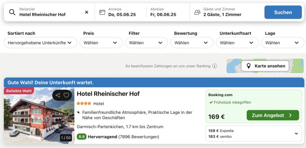 Naturwunder in Deutschland: die Partnachklamm – 4* Hotel mit Frühstück + Eintritt ab 89€ p.P. (DZ)