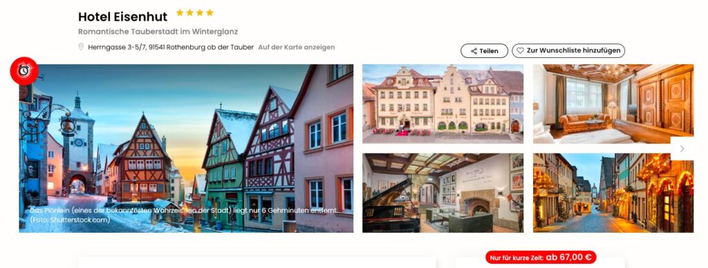 Rothenburg ob der Tauber Hotel