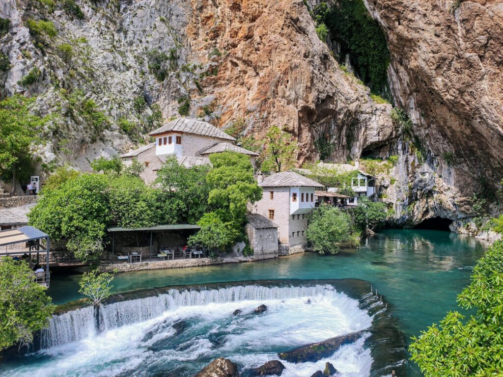 Land Bosnien und Herzegowina, Kloster Blagaj Tekke