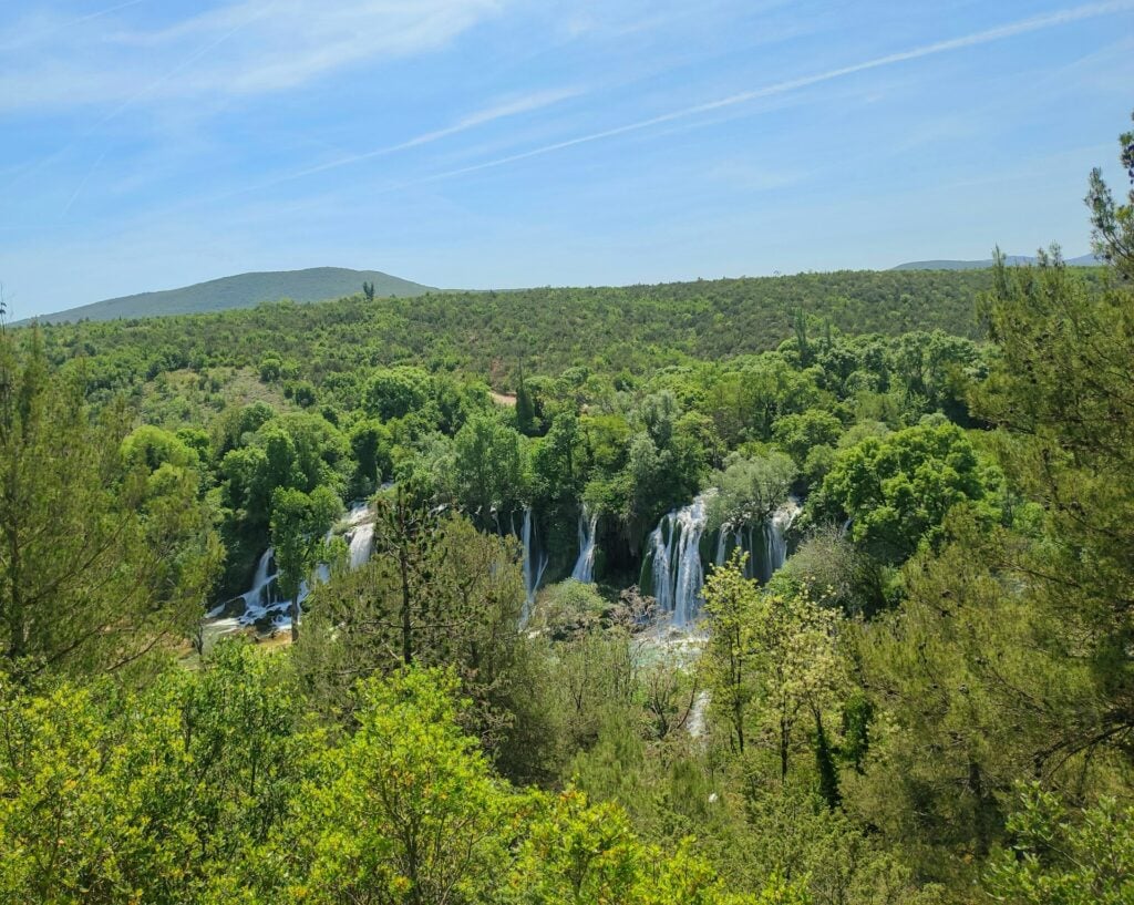 Bosnien und Herzegowina, Kravica Wasserfälle