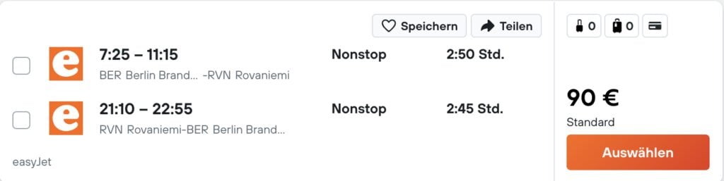 Lappland Kurztrip: Hin & Rückflug nach Rovaniemi ab 96€, nach Kittilä ab 111€