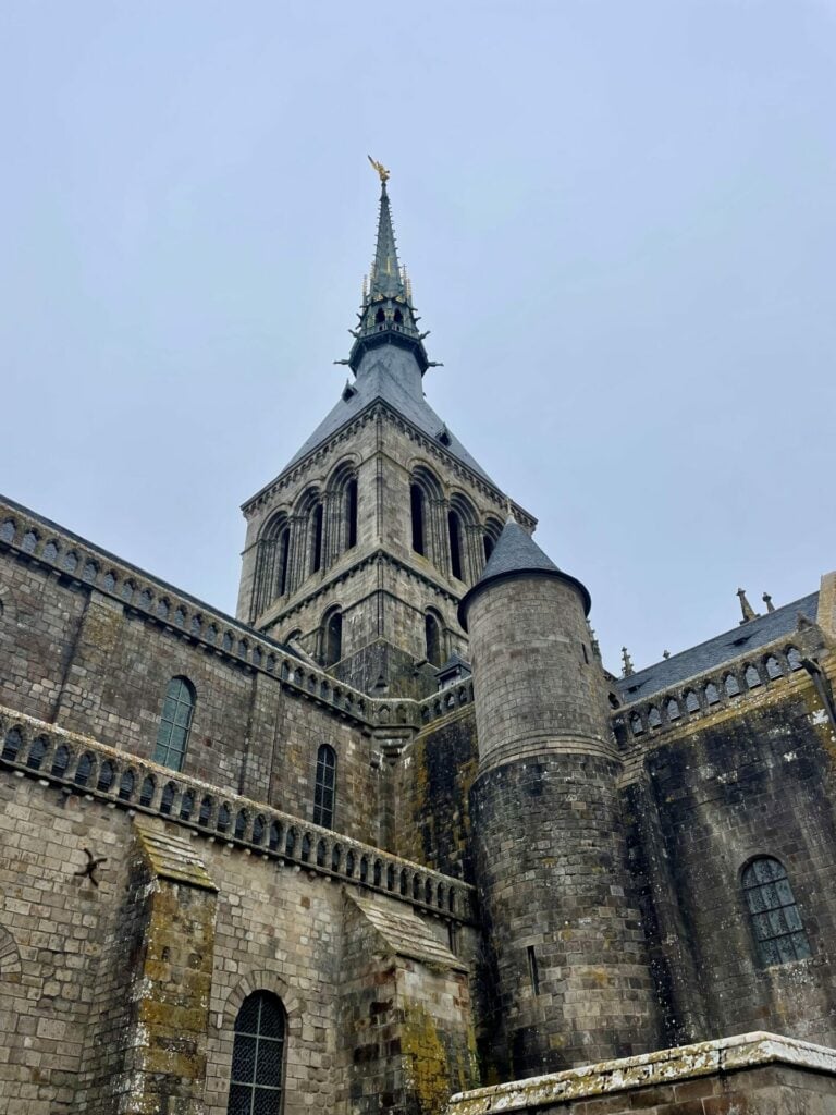 Le Mont Saint Michel Abbaye Frankreich Reiseuhu