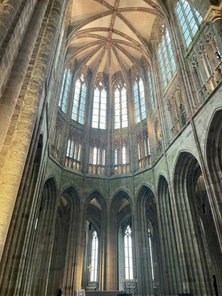 Le Mont Saint Michel Abbaye Impressionen Frankreich Reiseuhu