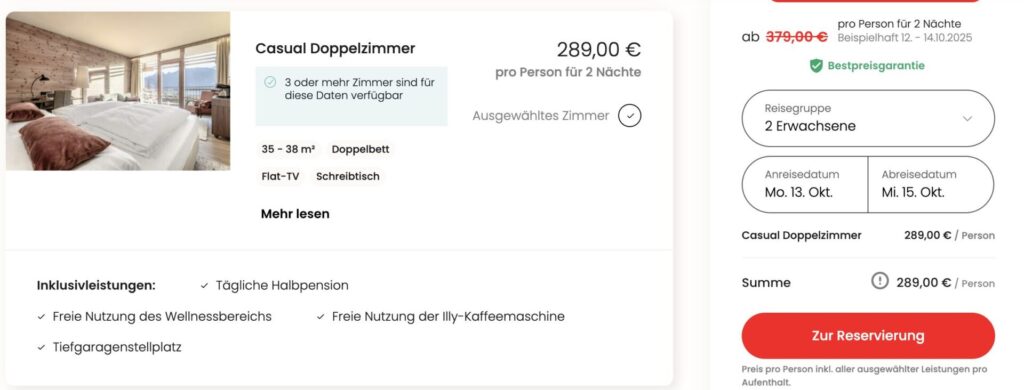 NIDUM Casual Luxury Hotel in Österreich: 3 Tage inkl. Halbpension & Wellness ab 299€ p.P. (DZ)