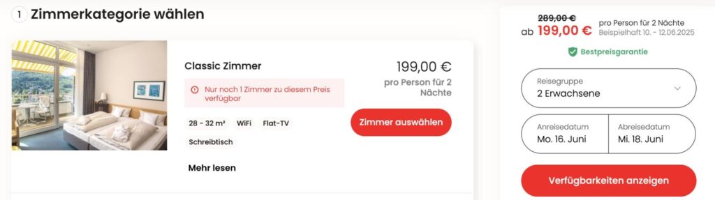 Schwarzwald Kurzurlaub: 3 Tage im 4* Hotel inkl. Frühstück & einem Dinner ab 185€ p.P.