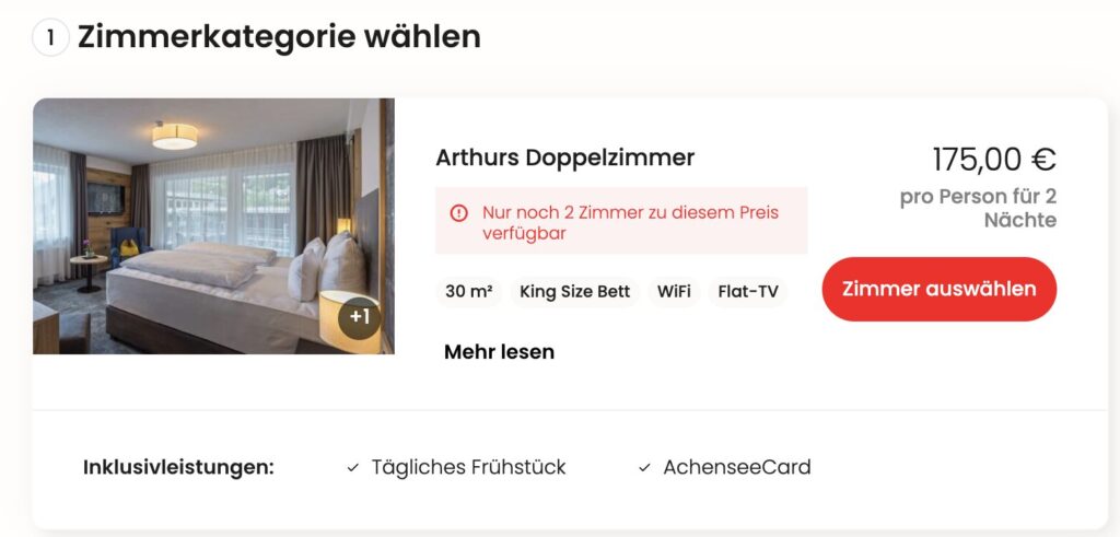 Urlaub am Achensee: 3 Tage im 4* Hotel mit Frühstück & Extras ab 149€ p.P. (auch am Wochenende)