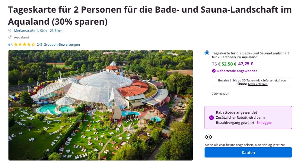 Aqualand in Köln