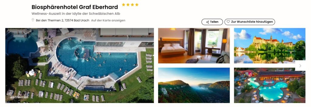 Auszeit in Baden Württemberg: 4* Hotel inkl. Frühstück & Eintritt in die AlbThermen ab 45€ p.P.