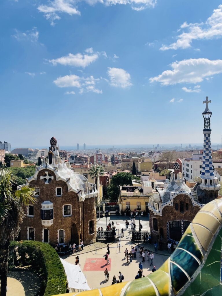 Barcelona, Aussichten vom Park Güell