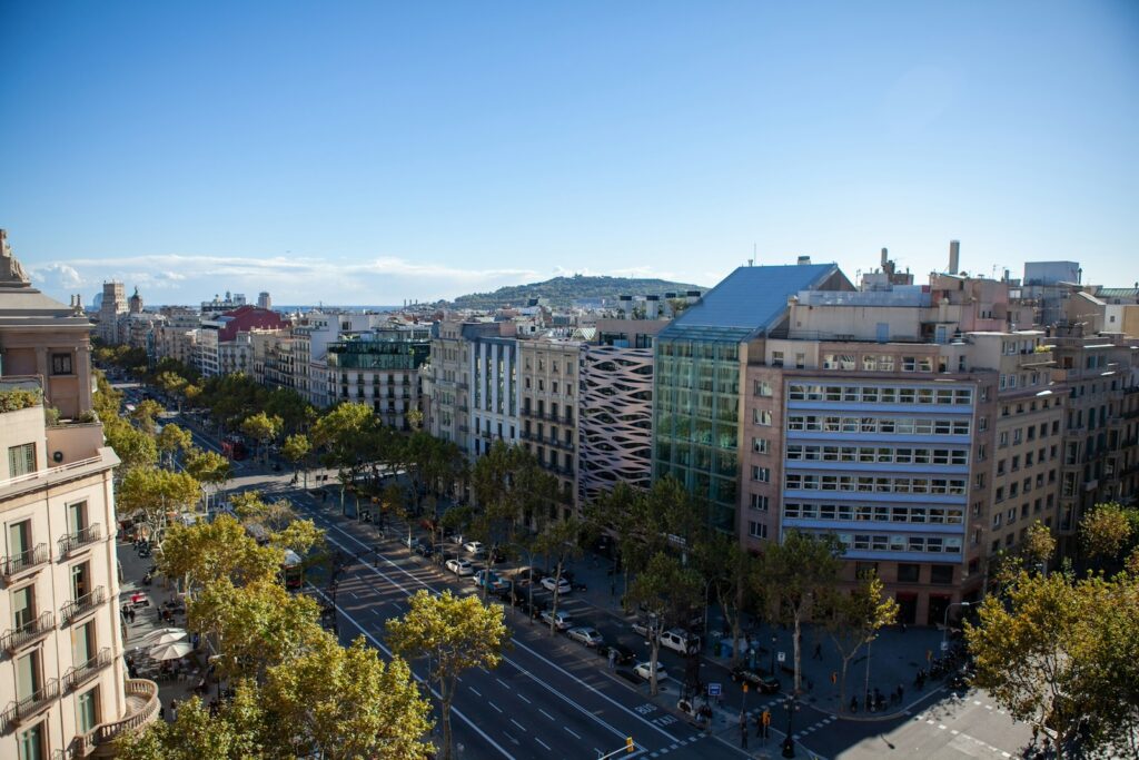Barcelona, Straße Passeig de Gràcia