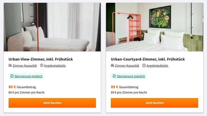 Berlin Kurzreise Schnäppchen: Übernachtung inkl. Frühstück ab 40€ p.P. (DZ)