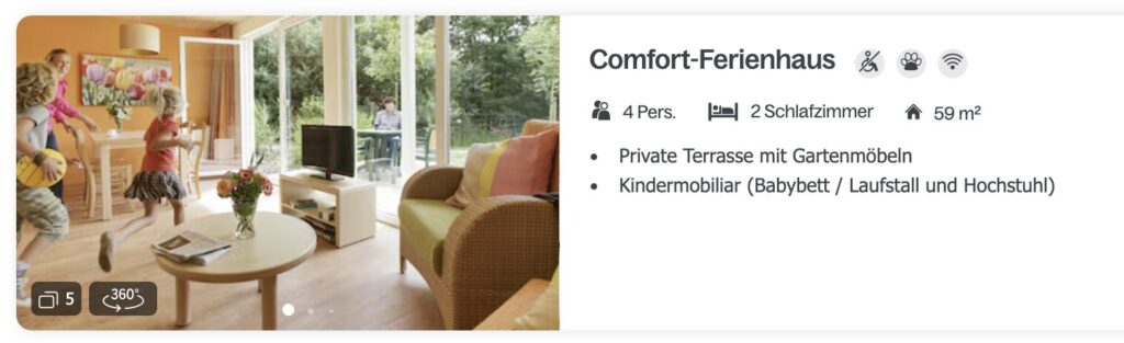 Center Parcs Urlaub: 4 Tage im Saarland am See ab 105€ p.P.
