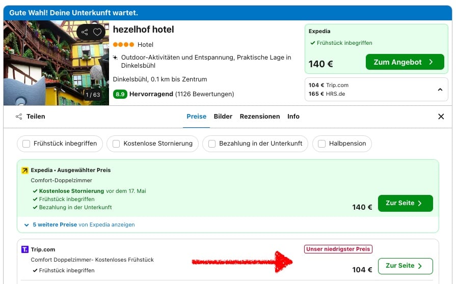 Dinkelsbühl Kurztrip – 3 Tage im 4* Hotel inkl. Frühstück ab 110€ p.P. (DZ)