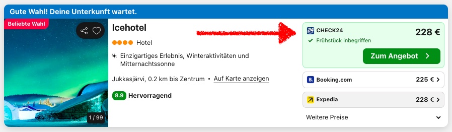 Eis Hotel in Schweden: Ice Room inkl. Frühstück ab 266€ p.P.