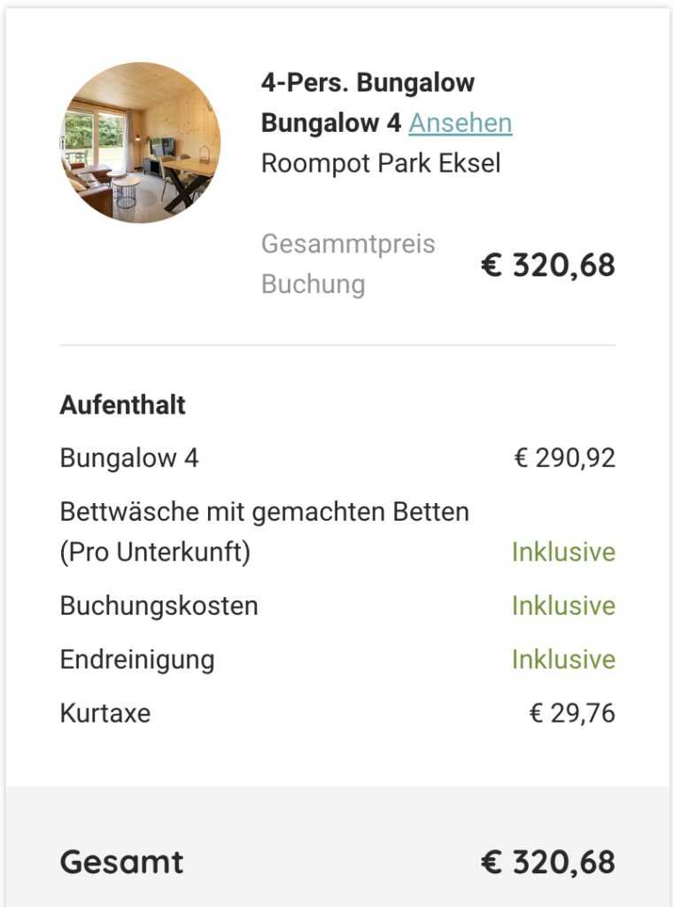 Ferienpark Belgien – 5 Tage im Bungalow ab 109€ p.P. (im Frühling)
