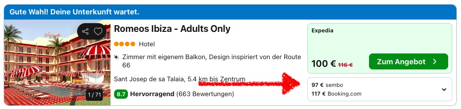 Ibiza Kurztrip: 3 Tage im stylischen Hotel ab 107€ p.P.