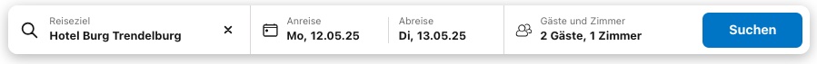 Kurzurlaub in Hessen: 4* Burghotel inkl. Frühstück ab 79,50€ p.P. (DZ)