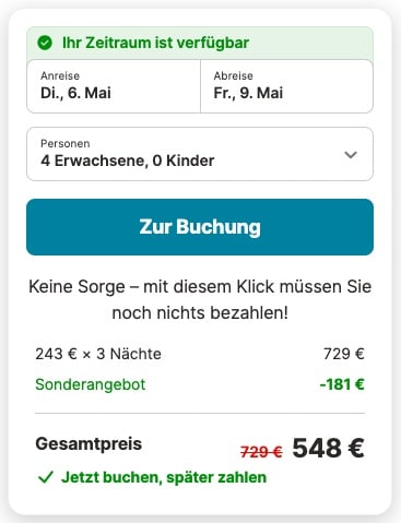 Luxus an der Ostsee: 4 Tage direkt am Wasser mit Sauna & Whirlpool ab 137€ p.P.