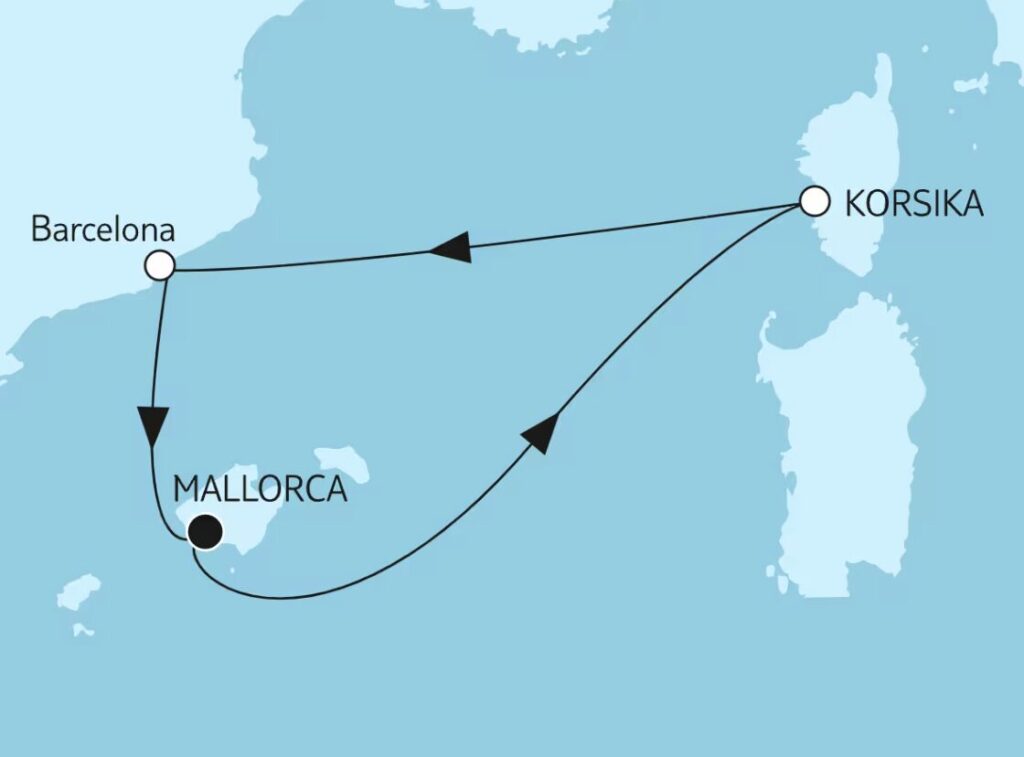 Mein Schiff® Reise: 9 Tage Atlantik + Mittelmeer mit All Inclusive & Extras ab 1.349€ p.P.
