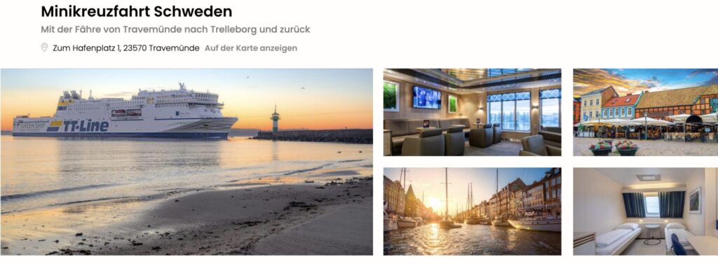 Mini Ostsee Kreuzfahrt: 3 Tage von Deutschland nach Schweden & zurück ab 89€ p.P. inkl. Abendessen & PKW Mitnahme