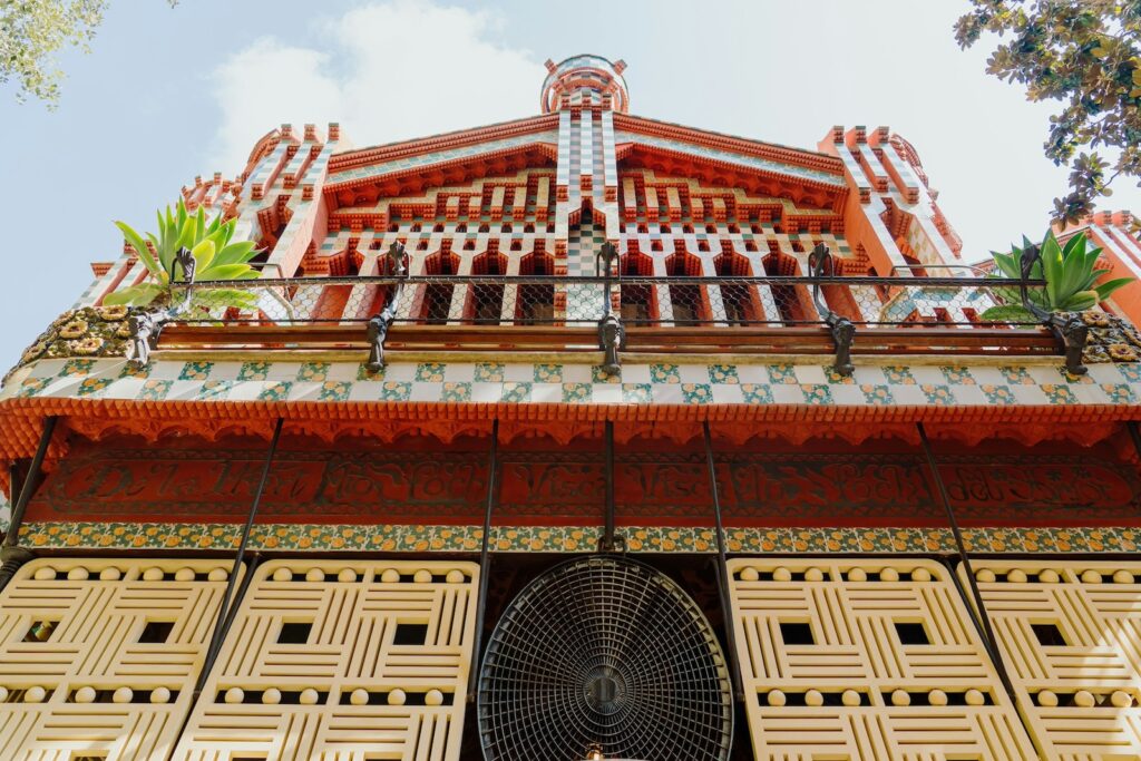 Spanien, Barcelona, Fassade des Hauses Casa Vicens
