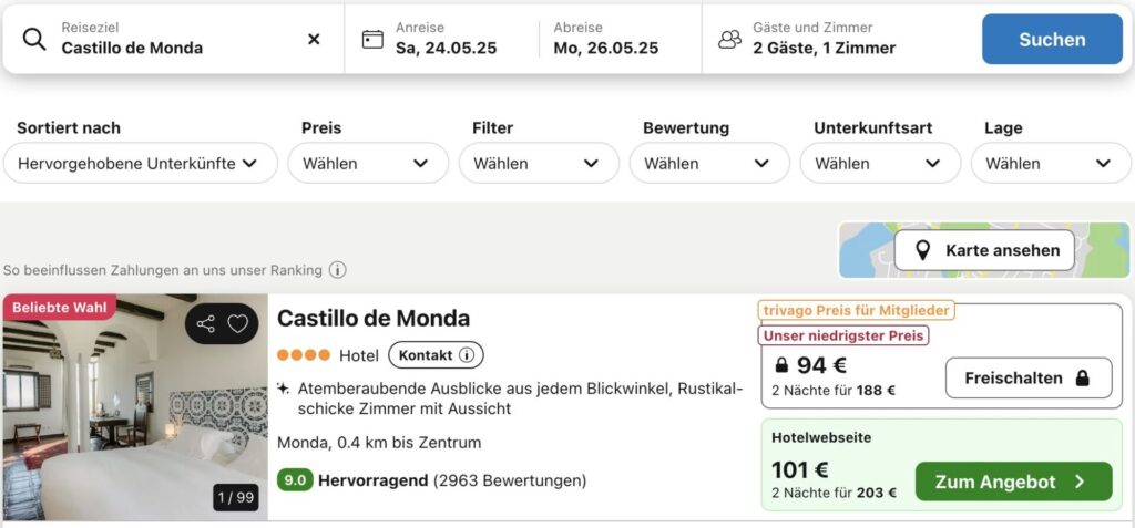Südspanien Urlaub: 3 Tage Andalusien im 4* Hotel inkl. Frühstück & Extras ab 102€ p.P.