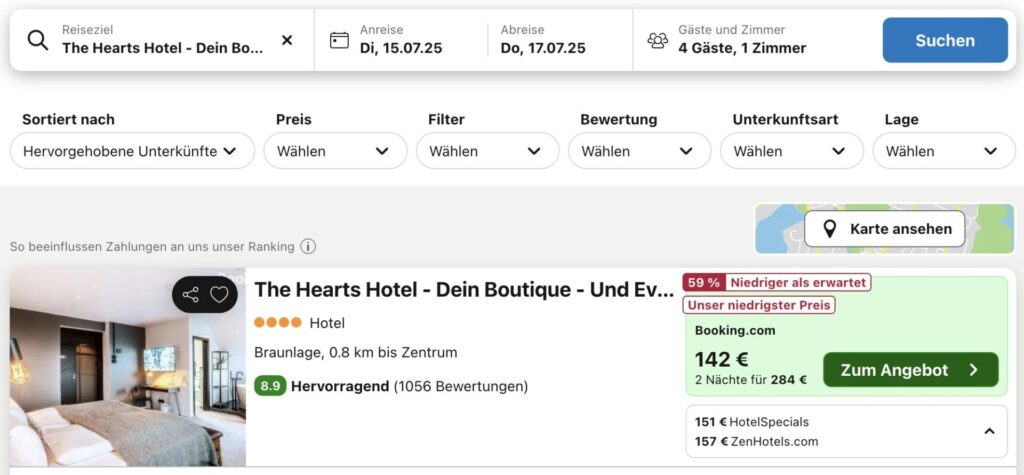 Urlaub im Harz: 3 Tage im 4* Hotel mit Frühstück und Wellness ab 165€ p.P. (DZ)