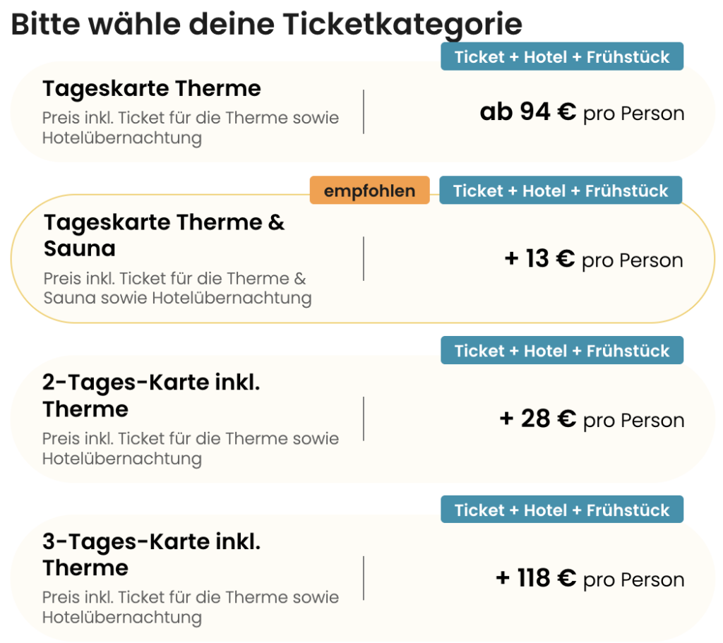 Wellness Auszeit in der Bali Therme: Hotel und Tagesticket ab 69€ p.P. (DZ), als Gutschein ab 79€ p.P. (DZ)