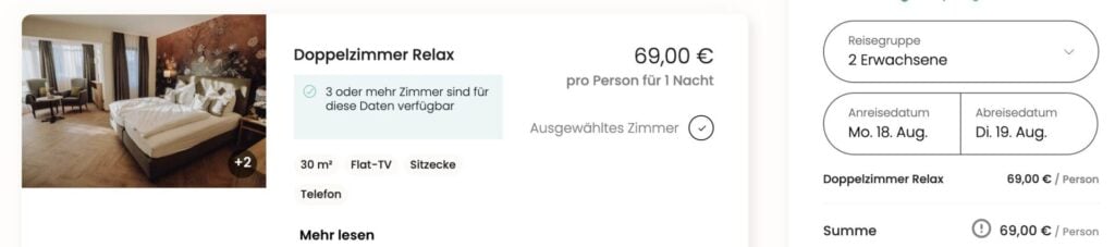 Bad Füssing Wellness: Hotel mit Frühstück & Eintritt in die Europa Therme für 79€ p.P. (DZ)