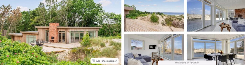 Ferienhaus in Dänemark: 5 Tage am Strand ab 108€ bei Vollbelegung / Whirlpool