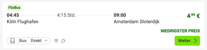 Flixbus Angebot