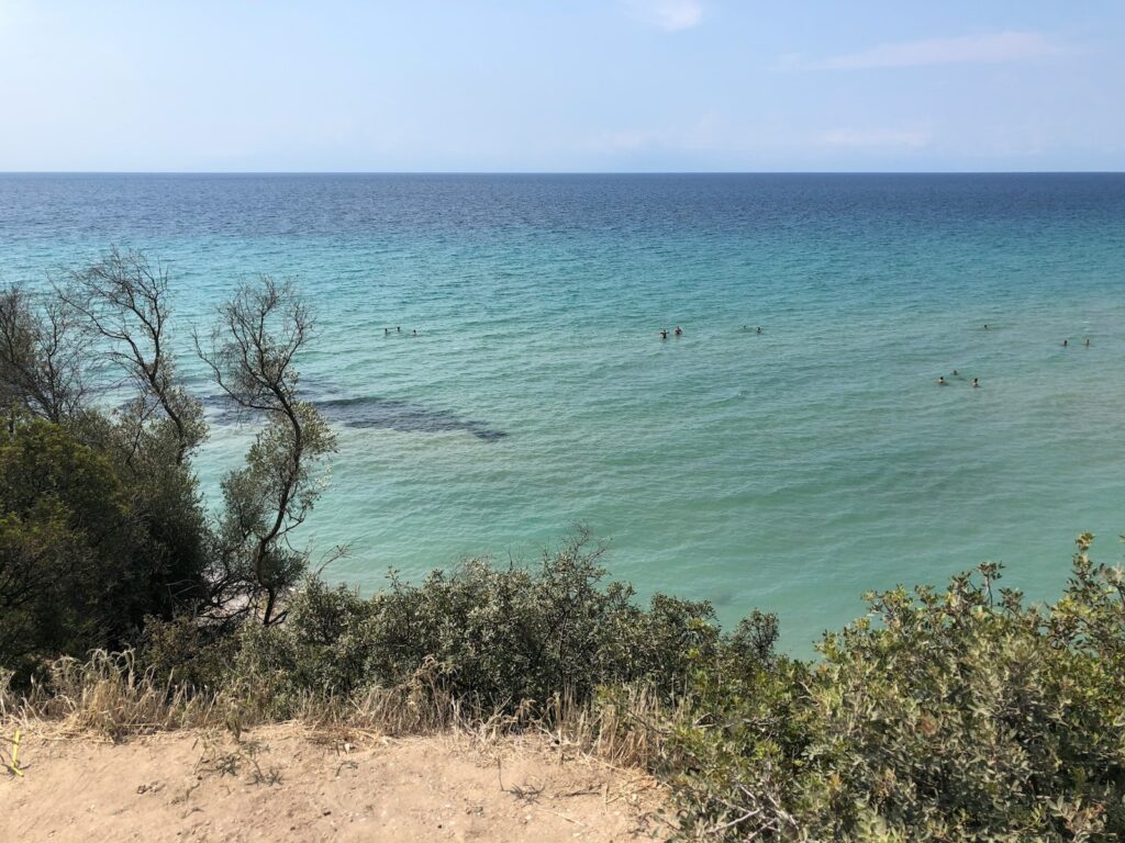 Griechenland, Halbinsel Chalkidiki, Küste bei dem Ort Kallikratia