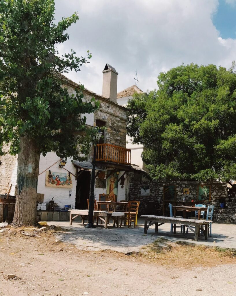 Griechenland, Insel Thassos, Ort Kastro