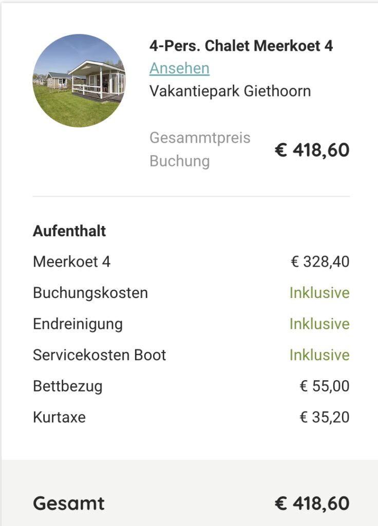 Kurzurlaub in Giethoorn: Übernachtung im Hotel am Kanal ab 83€ p.P.