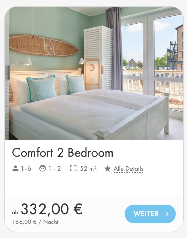 Nordsee Kurztrip: 3 Tage Büsum im strandnahen Apartment ab 89€ p.P. (bei 4 Leuten)