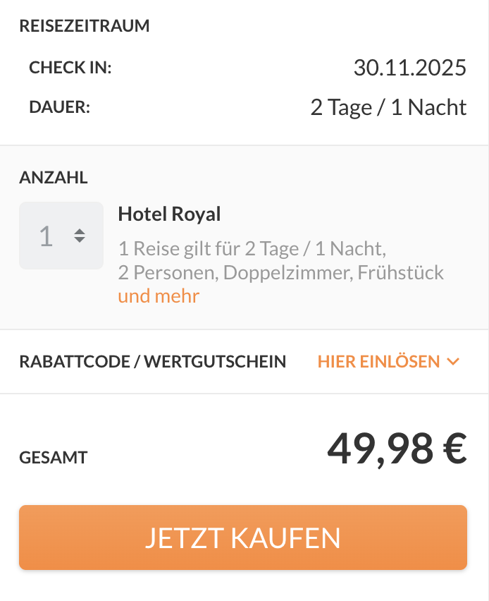 Schleswig Holstein Urlaub: 4* Hotel inkl. Frühstück ab 39,50€ p.P. (DZ)