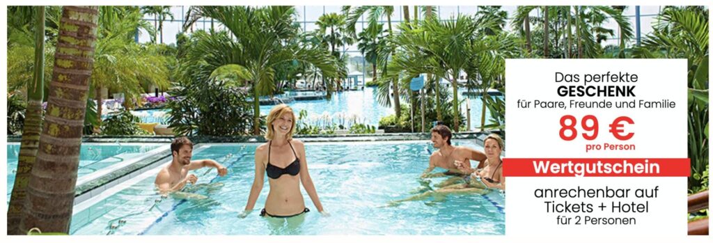 Therme Sinsheim: Hotel nach Wahl, Frühstück & Eintritt ab 83€ p.P. // Als Gutschein für 79€ p.P.
