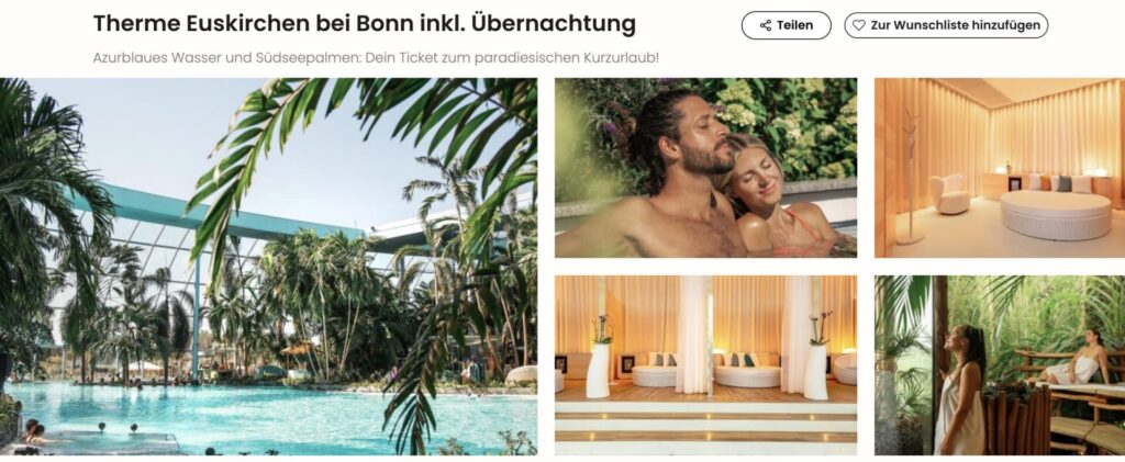 Thermen & Badewelt Euskirchen: Hotel mit Frühstück & Eintritt ab 83€ p.P. (DZ)