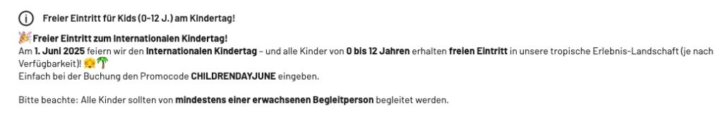Tropical Islands im Zelt: 2 Tage mit Frühstück ab 59€ p.P. (bei 2 Leuten)