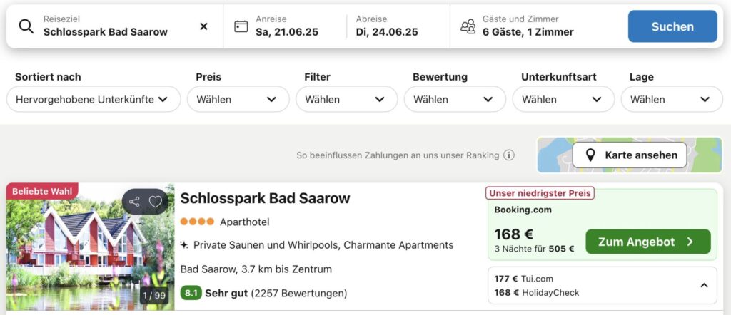 Wellness Auszeit am Scharmützelsee – 5 Tage im Ferienhaus ab 84€ p.P.