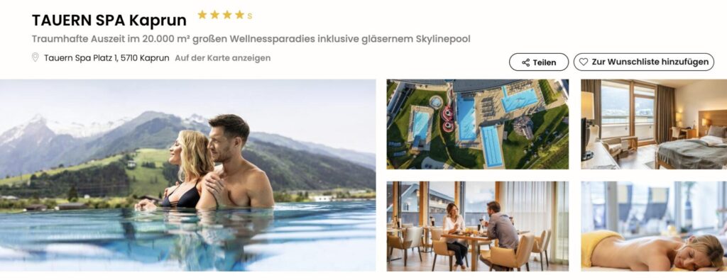 Wellness Auszeit im Tauern SPA: 4,5* Hotel mit Halbpension, Therme & Skylinepool ab 154€ p.P.