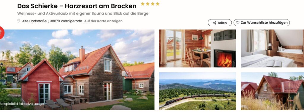 Wellness in Norddeutschland: 3 Tage in einer 4* Lodge im Harz mit privater Sauna ab 106€ p.P.