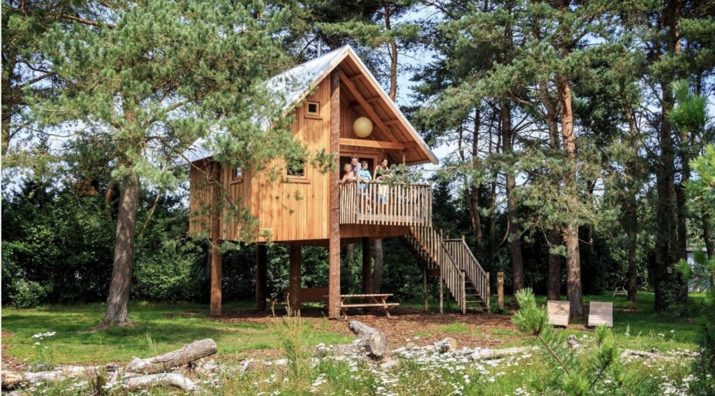 Baumhaus Glamping in Holland: 4 Tage im Baumhaus für 4 Personen ab 125€ p.P.
